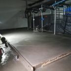 Hormigón Radier Pulido Sala Familia Aquagen Poyo, Ayacara